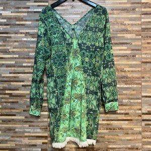 Maaji Swimsuit Cover Up Large Elephant Print